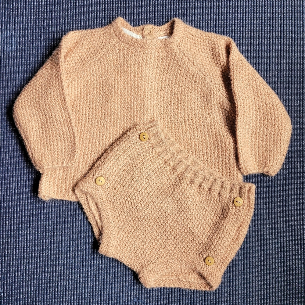 Zara Two Piece Knit Set for Baby